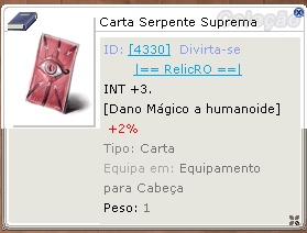 Carta Serpente Suprema
